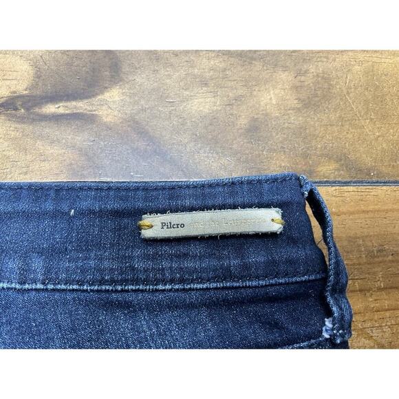 Pilcro And The Letterpress Women’s Cropped Jeans Colorful Cuff No.27 Stet - Picture 7 of 10